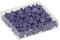 MIJOMA Streudeko 3D-Glitzersterne Glitzer-Sterne Streusterne Tischdekoration, Elegante und Moderne Dekoration für Weihnachten, Geburtstag, Hochzeit, Silvester (Größe: 1.7 cm - 144 Stück, Violett)