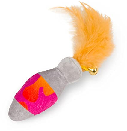 Petface Retro Lavalampe Plüsch Katzenspielzeug