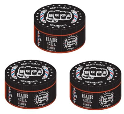 BROS Hair Styling Gel Gummy - (3x 250ml)