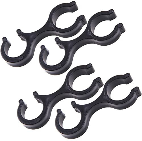 4pcs Walking Trekking Stangen Walk Stick Schnalle Ring Ring Walking Cane Accessoires Rohrschnalle Ersatz Schneekane Ring