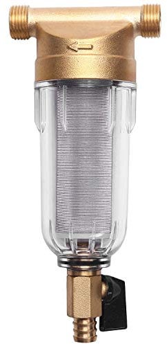 ZAYRAY 4 Split-Mouth Wasserfilter Frontreiniger Kupfer Bleifilter Rückspülung Rost Kontaminant Sediment Rohr