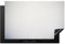 KitchenYeah© Coperchio Piano Cottura 80x52 cm Cucina Copri Fornelli Tappetino Induzione Antiscivolo Piastra Protezione Calcestruzzo - Bianco - Moderno