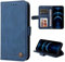 SEAHAI Cover per Xiaomi Redmi Note 13 5G, Ultra Sottile Custodia Premium PU Pelle Portafoglio Kickstand Slot per Schede [RFID Blocking] TPU Antiurto Flip Cover Libro - Blu