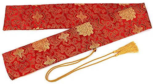 YJJZM Sac à épée, Sacs à épée pour Le Tai chi, Sac de Transport for épée Chinoise en Soie, Sac à Couteaux, épée Katana, samouraï Japonais, E (Color : C)