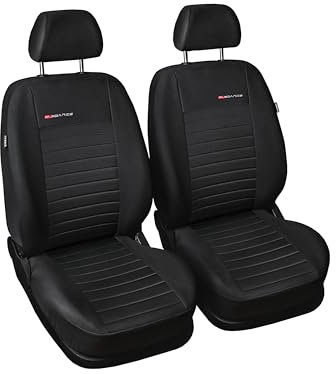 MOTOS Personalisierte sitzbezüge auto für Dacia Dokker 2012-2021 Perfekt angepasste Autositzbezüge mit aktivem Airbag-System, dreilagigem Material und makelloser Oberfläche, die ideale Sitzauflage für