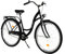 Balticuz OU Komfort Fahrrad, Hollandrad, Damenfahrrad, Citybike, Retro, Vintage, Schwarz, 28 Zoll, 1-Gang