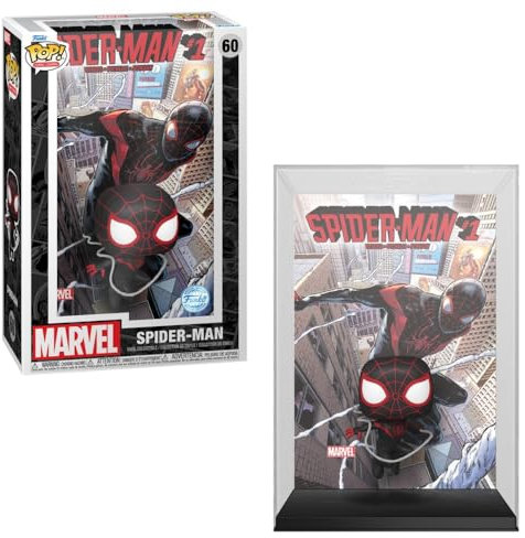 Spider-Man POP! Comic Cover Vinyl Figur Spider-Man 2016#1 9 cm
