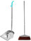 KTCINA Juego de escoba y recogedor con mango largo, 92 cm, juego de escoba con recogedor de metal duradero y recogedor de pie, para interior y exterior, salón, cocina, jardín