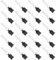sdhiiolp 20 Stücke RC Karosserie Clips Deerc Ersatzteile mit Aufreißlaschen RC Car Clips RC Körper Shell Pin Bent Springy R Pins 1/10 1/12 1/16 Karosserieklammern Deerc Esatzteile Schwarz