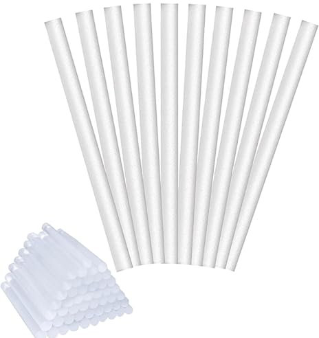 10 pcs Hot Glue Sticks 7mm x 150mm for Hot Glue Gun, Strong Adhesive Resin Material,Mini Sticks for Glue Guns