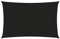 Homgoday Toldo de Vela Rectangular Tela Oxford Negro 3x6 m Impermeable a Prueba de Viento protección UV para Patio,Jardín, Exteriores, Terraza