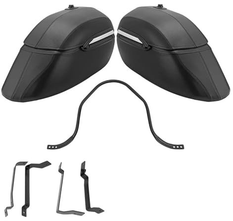 Motorradtasche Gepäcktaschen Für Classic Shadow 400 Shadow400 Shadow 750 Shadow750 Shadow 1100 Shadow1100 Motorrad-Seitenkoffer wasserdichte Satteltaschen Mit Schloss Motorrad Hecktasche