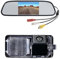 4.3 Rückspiegel Monitor+Wasserdicht Rückfahrkamera,Nummernschild Einparkkamera für Skoda Citigo E VW UP! e-up! Seat MII/e-Mi Seat lbiza IV 4 Sportcoupe 6J 6J1 6J5 6P1 6P5