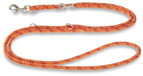 WOLTERS Führleine Everest reflektierend, Größe:300 cm x 9 mm, Farbe:rot-orange/oronge