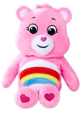 Simba - Ourson Porte-Bonheur - Doudou Ours d'ourson 23 cm - Peluche Douce Rose - pour Enfants et Adultes - Cadeau Mignon - Objet de Collection Original - Peluche pour Filles et garçons