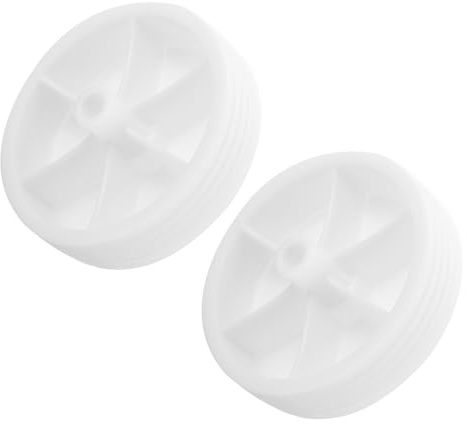 Abaodam Bike Stabilisers White Replacement Balance Wheels with Reinforced Safety Design Slip-resistant Training Wheels for Bicycle Accessories Easy to Install Auxiliary Support