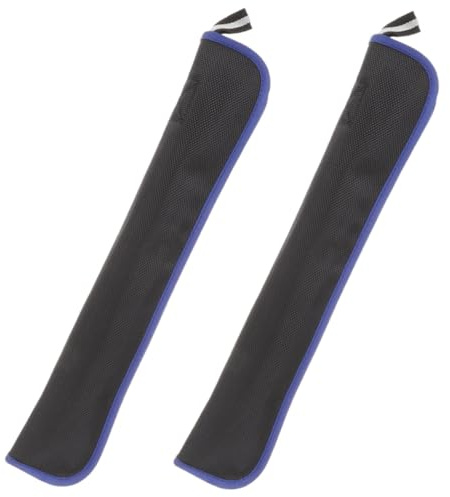 Praktische Flötentasche 2 Stück Tragetasche für Sopranblockflöte | Oxfordstoff, Leicht mit Handtrageschlaufe, für Musikprobe, Außenauftritt, 35x5x4,5cm