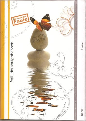 Brunnen Baier & Schneider Brunnen 104695202 Hausaufgabenheft für clevere Faule, A5, 56 Blatt, Kunststoffeinband, 4 Motive für Girls)