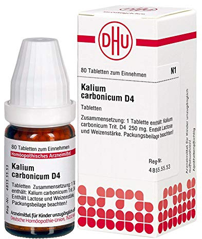 KALIUM CARBONICUM D 4 Tabletten 80 St