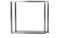 KTC Tec Tischgestell Edelstahl TRG 50x30 800 Untergestell Kufen Tischuntergestell, 2 STK