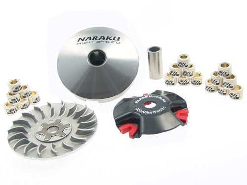 NARAKU HS-High Speed Racing Variomatik kompatibel mit Rex Rexy 50, Scooter 50, kompatibel mit Yamaha Aerox 50