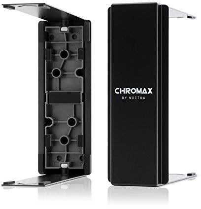 Noctua NA-HC2 chromax.black, Heatsink Cover for NH-U12S, NH-U12S TR4-SP3, NH-U12S DX-3647 & NH-U12S SE-AM4 (Black)