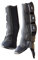 Premier Equine Turnout/Mud Fever Boots Outdoor- und Paddock Gamasche Größe L, Farbe Black