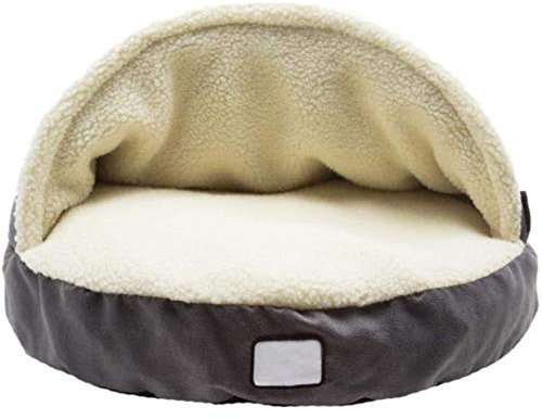 DUCHEN Hundehöhle Warm Weiche Hundehütte Große Schlafsack Tierbedarf Kennel Pads House Abnehmbar Waschbar Hundebett für große Hunde und Katzen