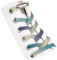 SULPO Lacets élastiques - Lacet plat sans noeuds - Fermeture rapide en métal - Multicolore - 1 pièce