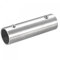 sourcing map 2Stk Rohrfitting 2-Weg 100mm 202 Edelstahl Querverbinder für 25mm/1 Handlauf