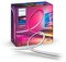 Philips Hue White and Color Ambiance Gradient PC LED Lightstrip for 24 to 27 Monitors, Requires Hub, Compatible with Alexa, HomeKit, Google Assistant, Black, 578294