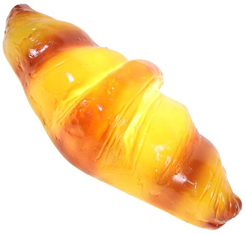 LABRIMP Croissant Nachtlicht LED Brot Lampe Dekorative Lichtornament Kompakt Größe Brotform Design für Schlafzimmer Kinderzimmer Arbeitszimmer