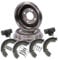 ATEC Germany Bremsensatz Hinterachse inkl. 2x Bremstrommel 4x Bremsbacken 1x Montagesatz 2x Radbremszylinder (Aluminium) Kompatibel mit SKODA OCTAVIA 1 (1U2) (1U5), ROOMSTER (5J7) (5J)