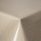 Home Produktbild Wachstuch Tischdecke Gartentischdecke Maldecke Basteldecke PVC abwaschbar Tischwäsche einfarbig mit Leinenstruktur Baku (Beige, 160 cm rund)