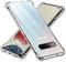 Ones Coque Ultra Transparente pour Samsung Galaxy S10 - Antichoc Airbag - Bords Surélevés Protection de l’Appareil Photo et de l’écran - Etui Silicone Clair TPU Bumper Mince Souple