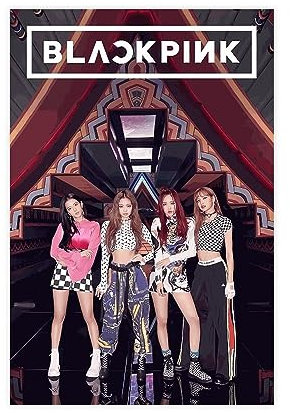 K-pop Blackpink Poster (2) Leinwand Poster Schlafzimmer Dekor Sport Landschaft Büro Zimmer Dekor Geschenk 30 x 45 cm