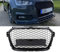 DM Autoteile 2-4018 Kühlergrill Waben Grill Schwarz hochglanz kompatibel für Audi A1 8X Facelift ab 2015 auch quattro