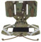 Fockety Support Pliant pour téléphone Portable, Support de téléphone pour Gilet Tactique, Installation adaptative, Plaque de téléphone Portable pour la Poitrine (CP #11)