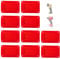 10 Packs Tool Holder Compatible with Dewalt 18V & Milwaukee M18 Tools Wall Mount Storage Rack Drill Tools Fixing Bracket on Wall Bench with Screws