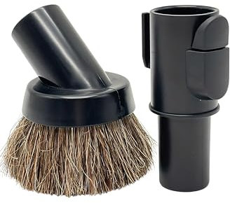 Staubsaugeraufsätze & Zubehör kompatibel mit Miele Staubsaugern (runde Rosshaar-Staubbürste)