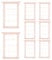 Dollhouse Window 1:12 Scale 8PCS Wooden Miniature Window Frame DIY Craft Mini Window Model with 12 Grids Dolls House Furniture for Dollhouse Accessories Dollhouse Window Dolls House Furnitur