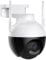 Suoumwa Cámara IP Icsee WiFi con Seguimiento Automático PTZ de 4K y 4 MP, Color, Seguridad para el Hogar, Audio, Videovigilancia para Exteriores, Enchufe de la UE