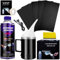 Seelenklang Renovateur Phare Voiture Kit Renovation - 650G kit Polissage Phare Voiture, Kit Nettoyage Voiture, Polish Phare Voiture, Kit de Restauration de Phares pour Auto et Moto
