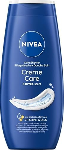 NIVEA Creme Care, Gel doccia per il corpo, 250 ml (Confezione da 5)