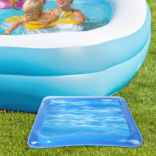 Swimming Pool Foot Bath - Portable, Inflatable Foot Tub with Pump, Folding Foot Diving Tub for Pool Access Ladder | Spa Pedicure Pools and Home Use,