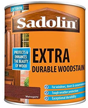 Sadolin Extra Durable Woodstain Mahogany 1 Litre