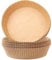 Schallen Rectangle and Circle Air Fryer Parchment Paper Disposable Baking Paper Liners Trays for Air Frying Machine, BBQ, Baking & Steamer | Oil and Water Resistant | Pack of 50 (Round | 20cm)