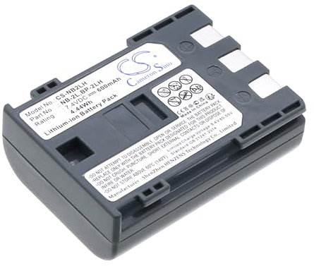 VINTRONS 7.4V Battery For Canon MV6iMC, MD100, IXY DV5, IXY DV3, Elura 85, MV950, MV850i, EOS 350D