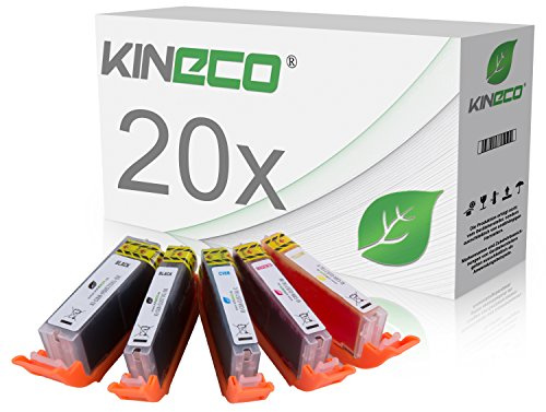 20 Druckerpatronen kompatibel für Canon PGI-570 CLI-571 XL Pixma MG5750 MG6850 Series mit Chip