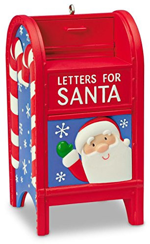 Hallmark Buchstaben für Santa Mailbox Ornament Santa Claus